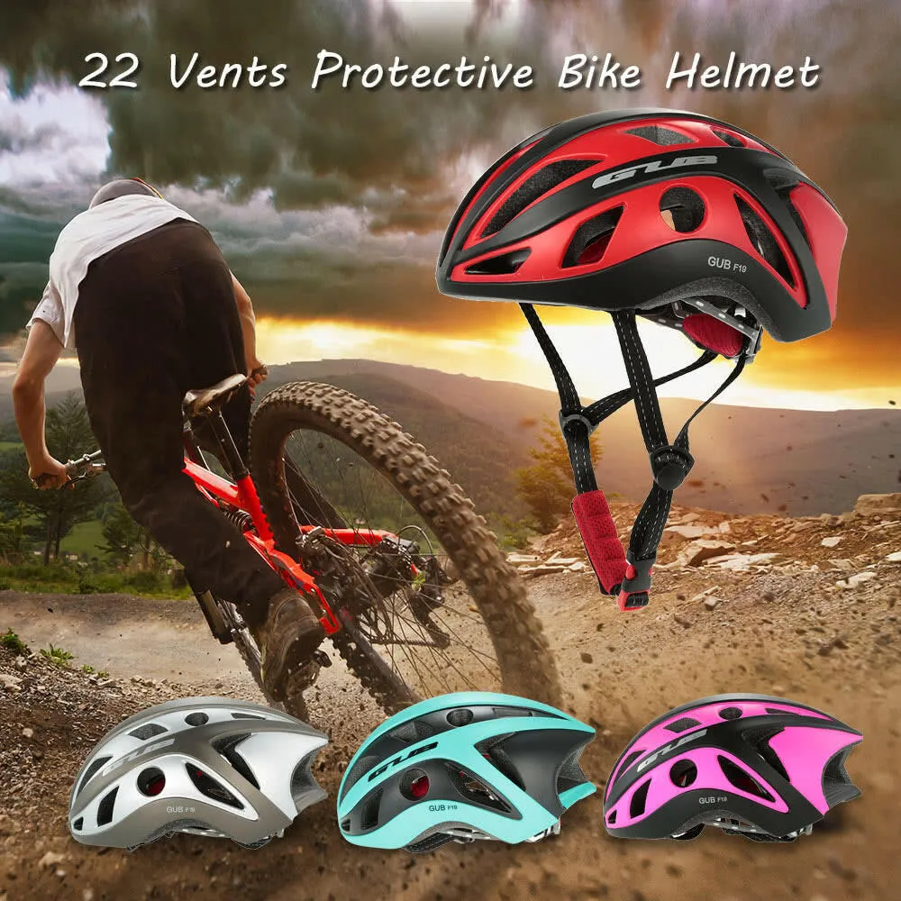 22 Vents Super Lightweight Protective Bicycle Mountain Bike Road Bike Helmet for Cycling Mountain Racing Skateboarding Adjustable