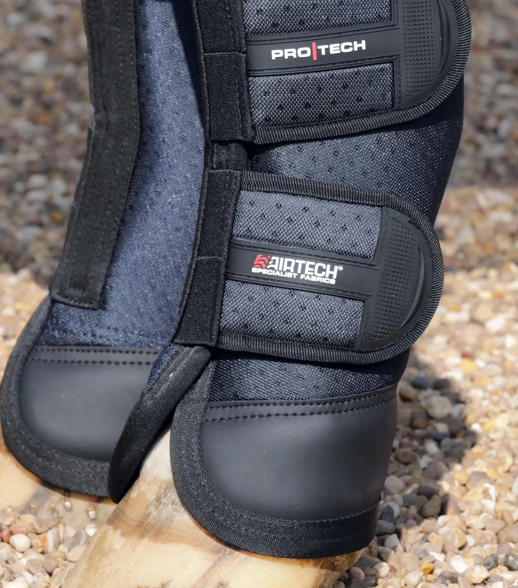 Airtechnology Knee Pro-Tech Horse Travel Boots Navy