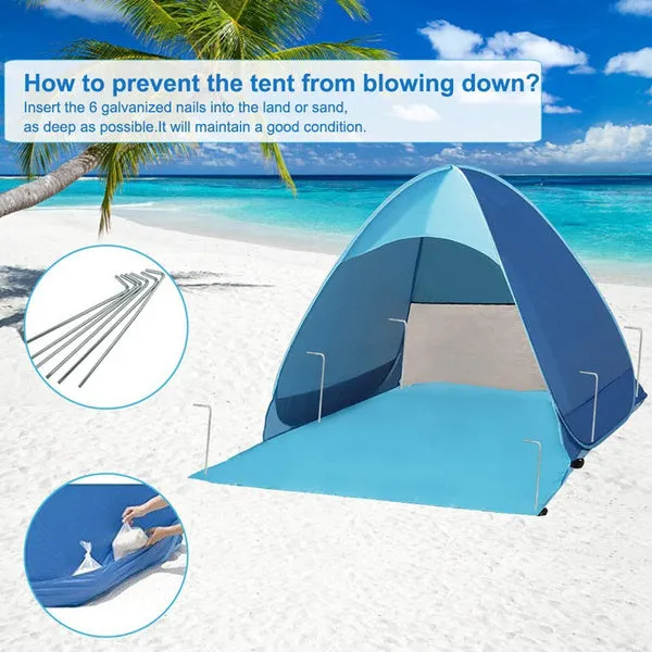 Anti-UV Popup Beach Tent