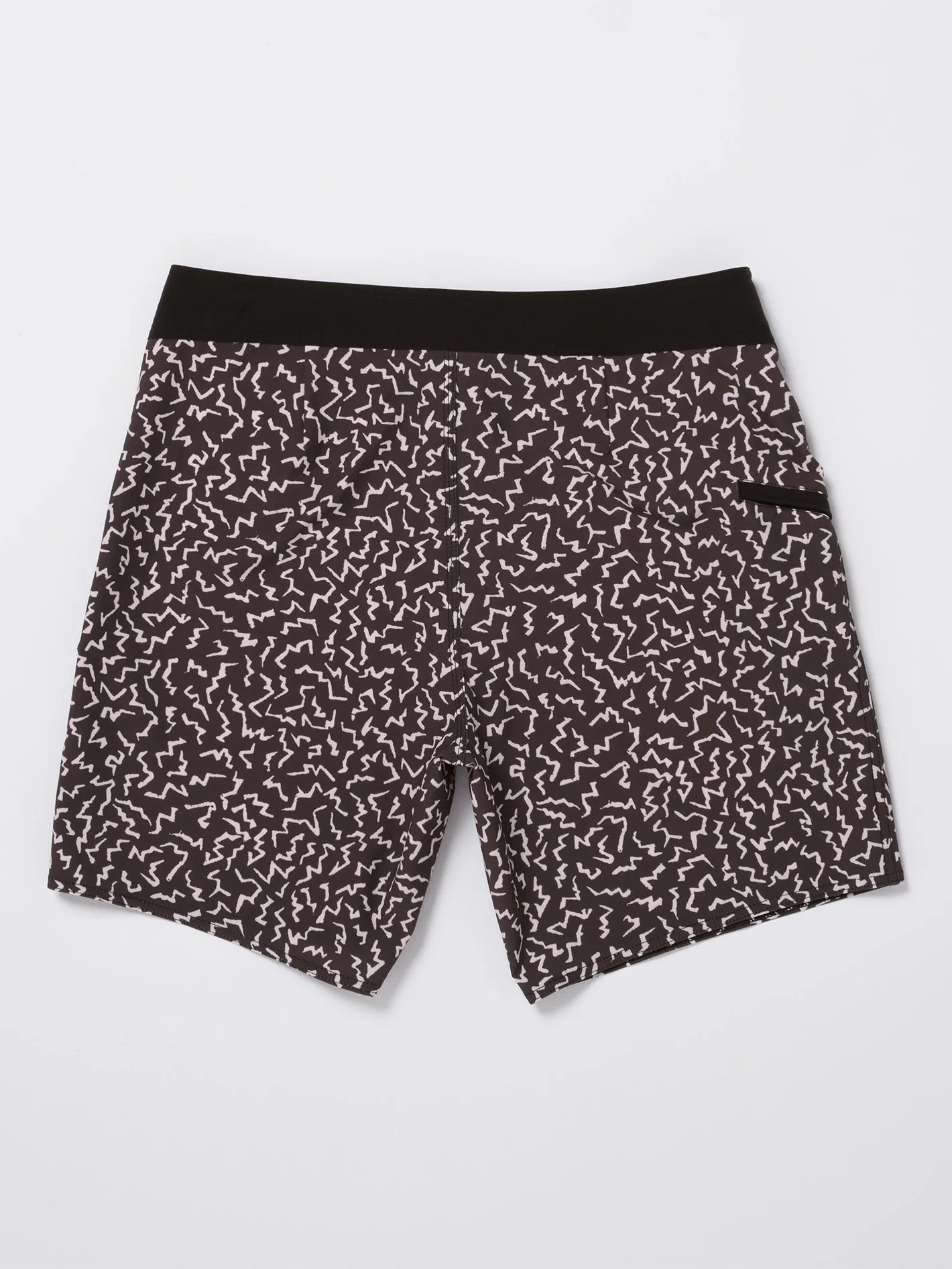 Asphalt Beach Mod 18" Boardshort - BLACK