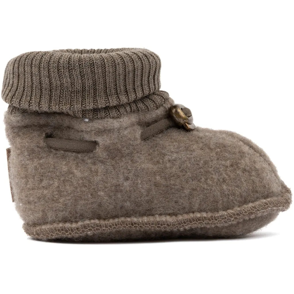 Baby Wool Footies - Melange Denver