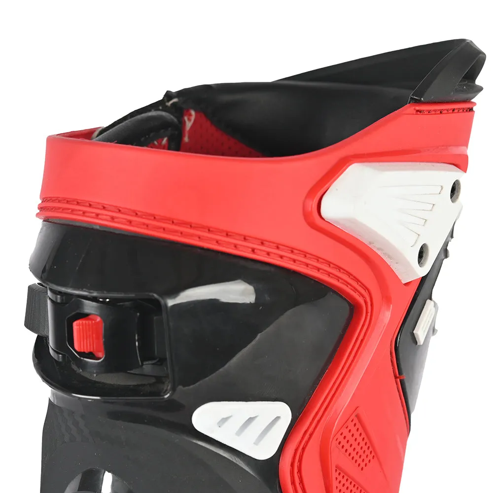 BELA Race Pro - Racing Boot - White Red Black