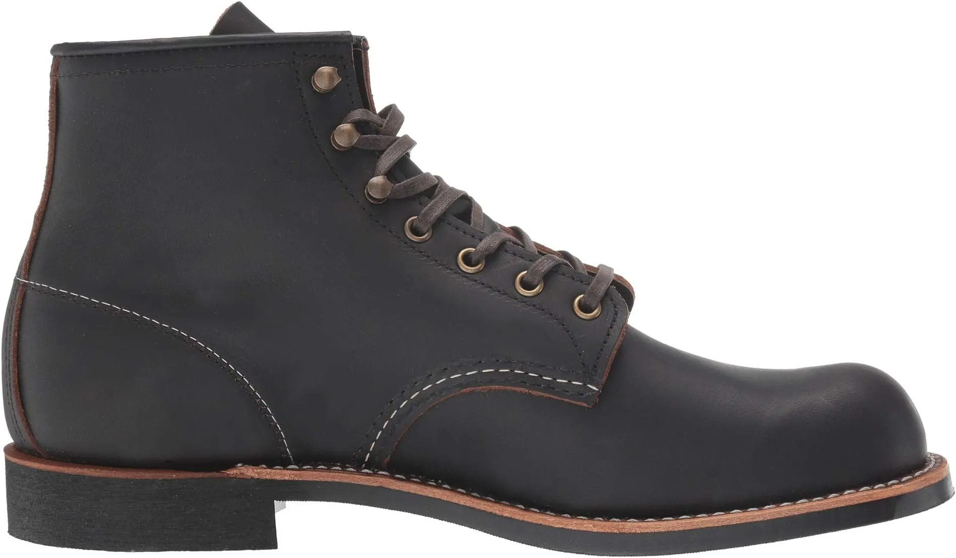 Blacksmith Red Wing Heritage Lace-Up Boot in Black Prairie