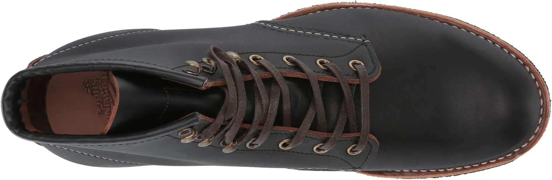 Blacksmith Red Wing Heritage Lace-Up Boot in Black Prairie