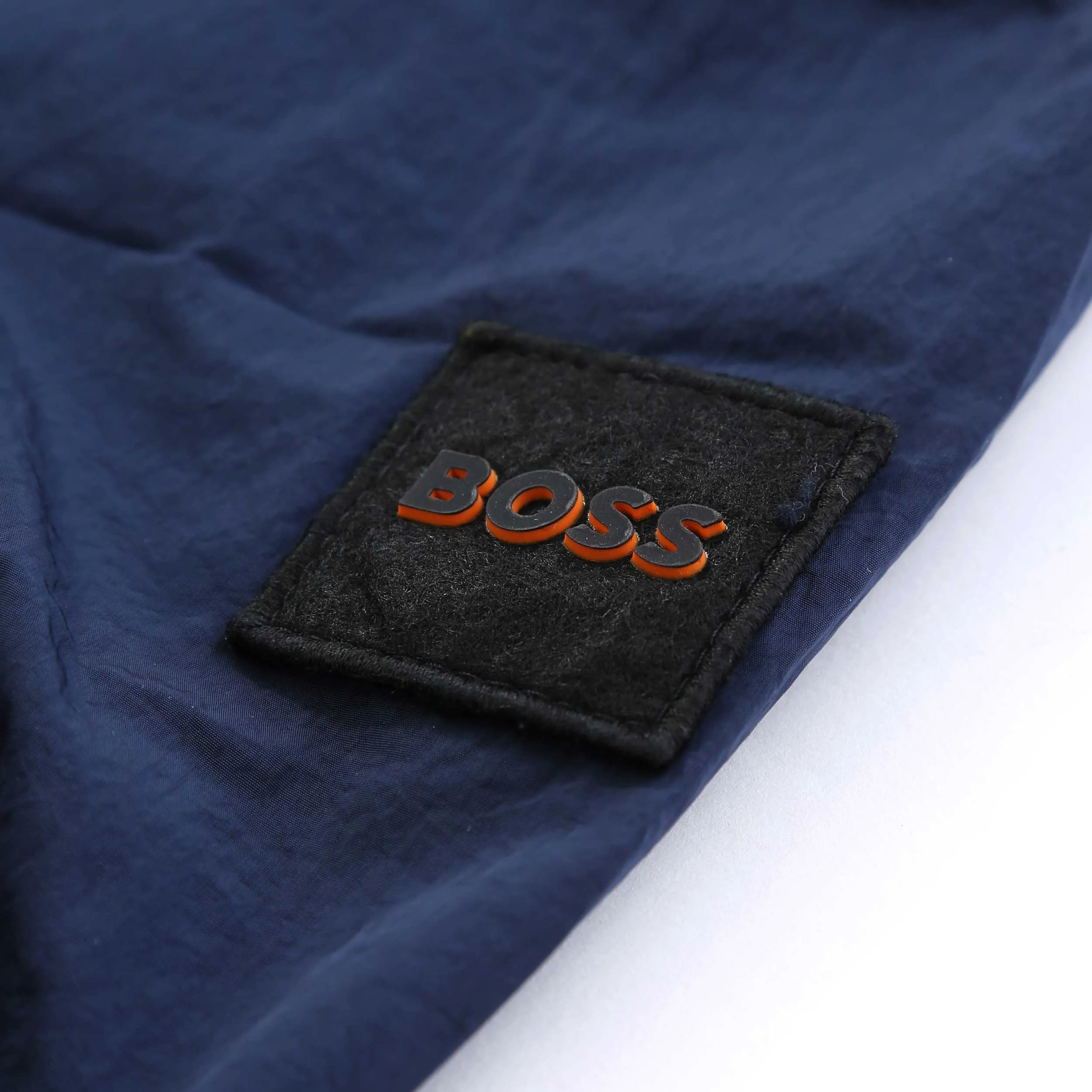 BOSS Leejay M Overshirt in Navy