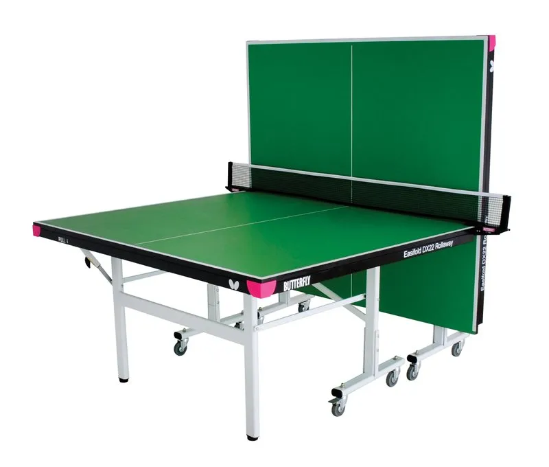 Butterfly Easifold Deluxe 22 Rollaway Table Tennis Table - Green