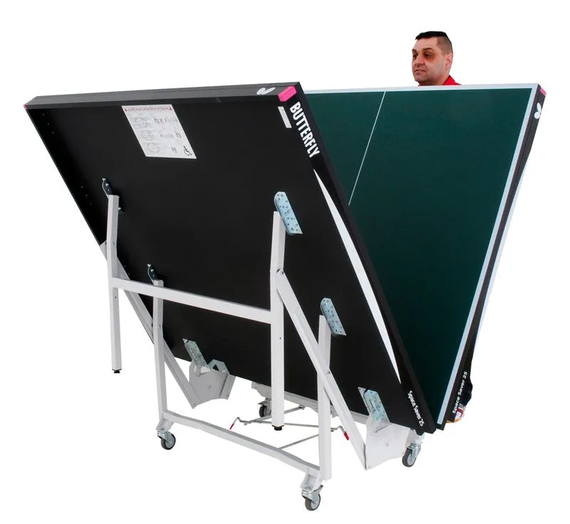 Butterfly Space Saver 25 Rollaway Table Tennis Table