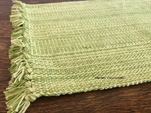 Casual Classics Celery Solid Placemats Set of 2