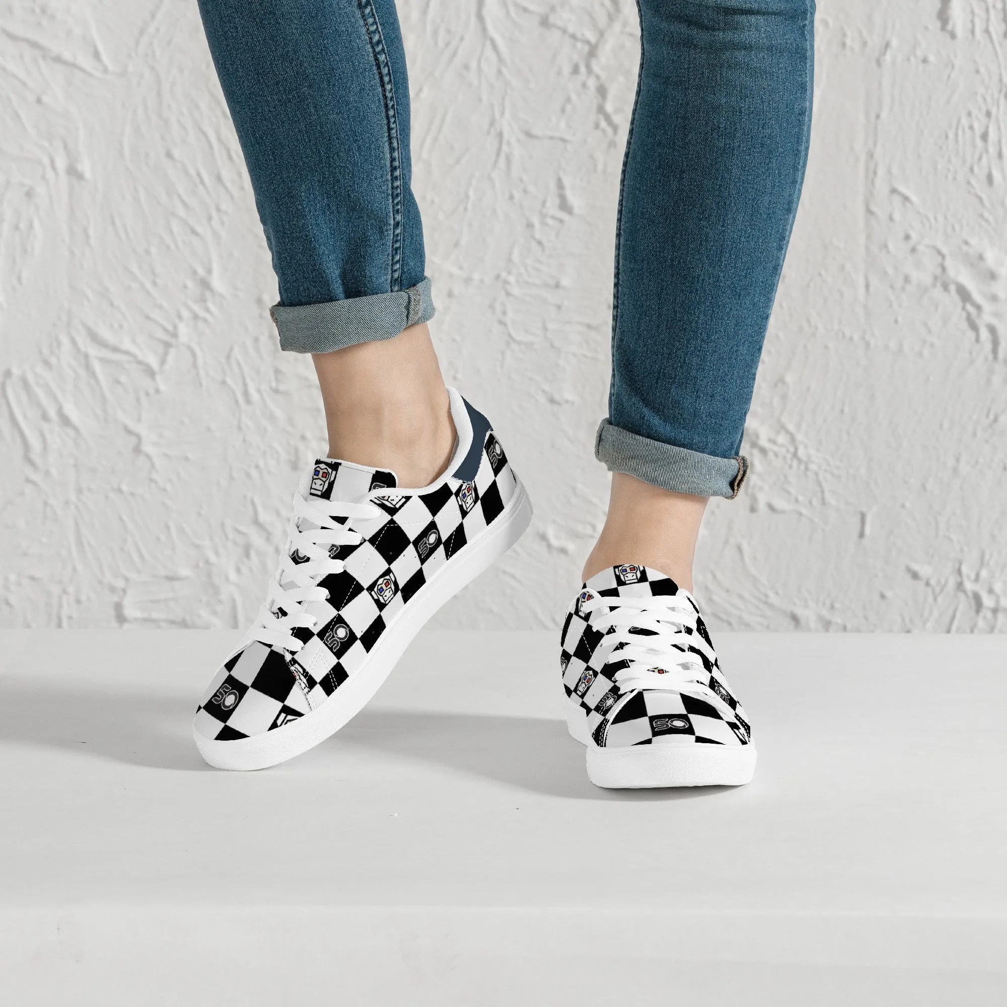 Chess Monkey | Low Top Customized | Shoe Zero