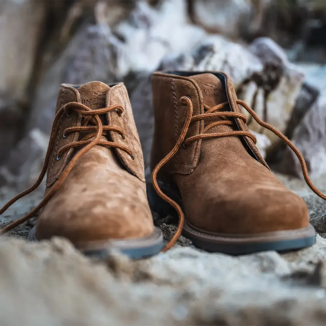 Clayton Chukka Boot - Coffee Suede by Hoggs of Fife