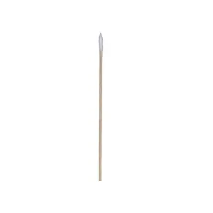 Cotton Pointed Tip Applicator Swab, 6" , 100 pack