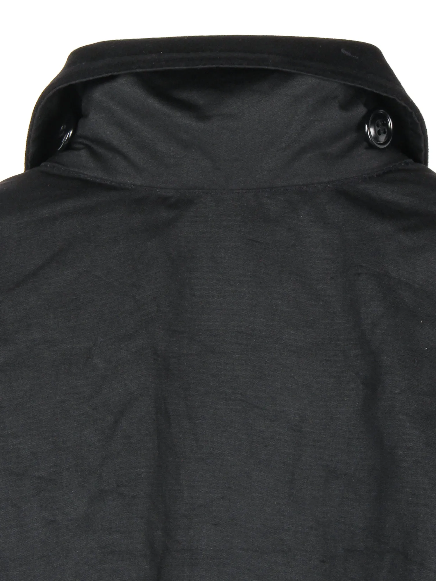 Cover Cloth Mile Coat Black