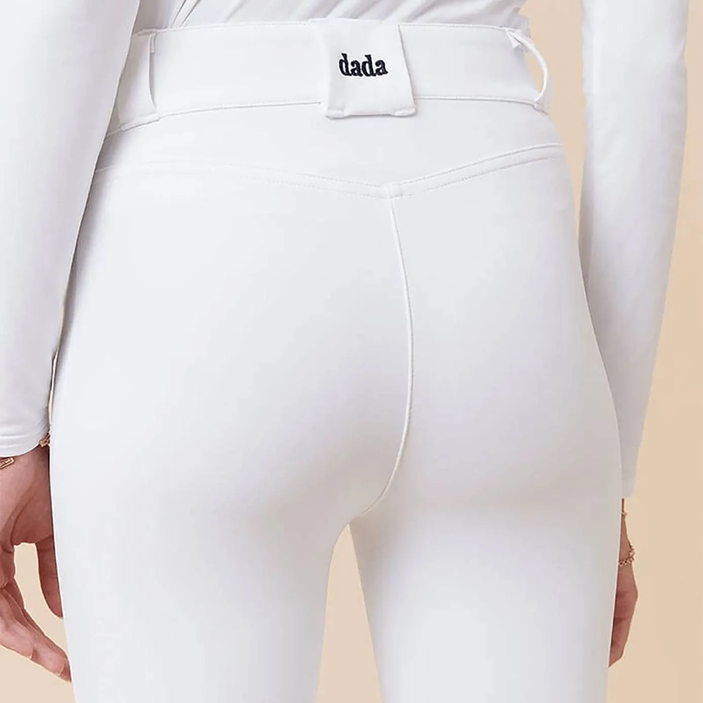 Dada Sport Chacco High Waist Breeches - White