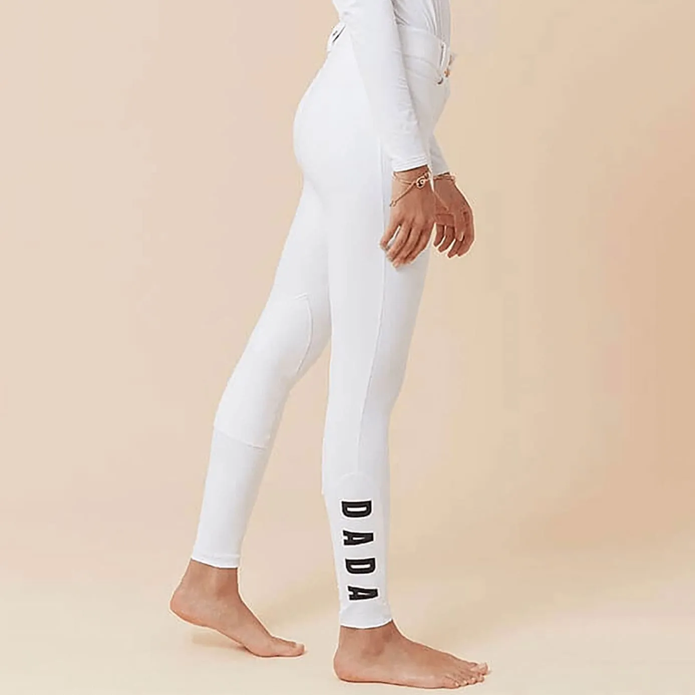 Dada Sport Chacco High Waist Breeches - White