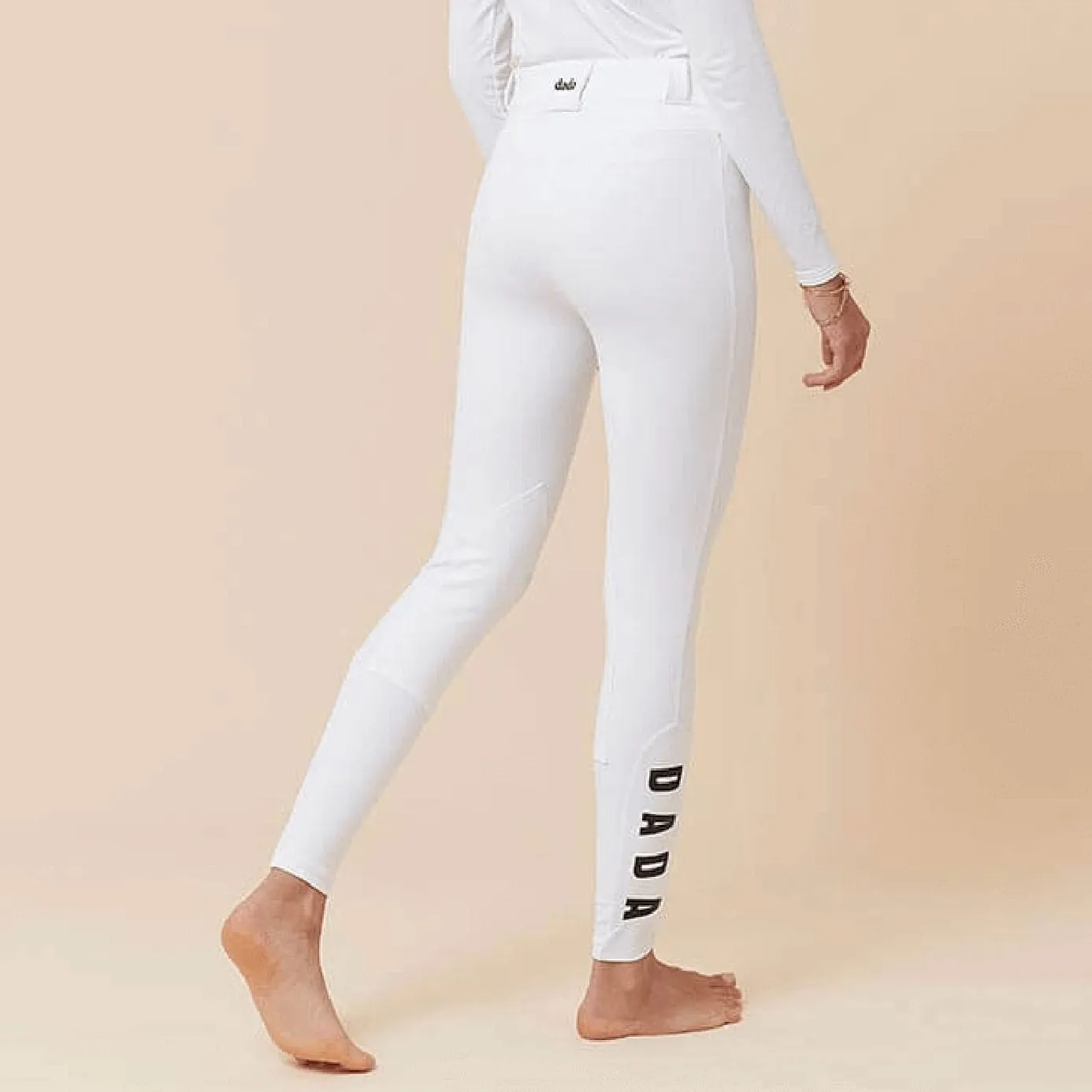 Dada Sport Chacco High Waist Breeches - White