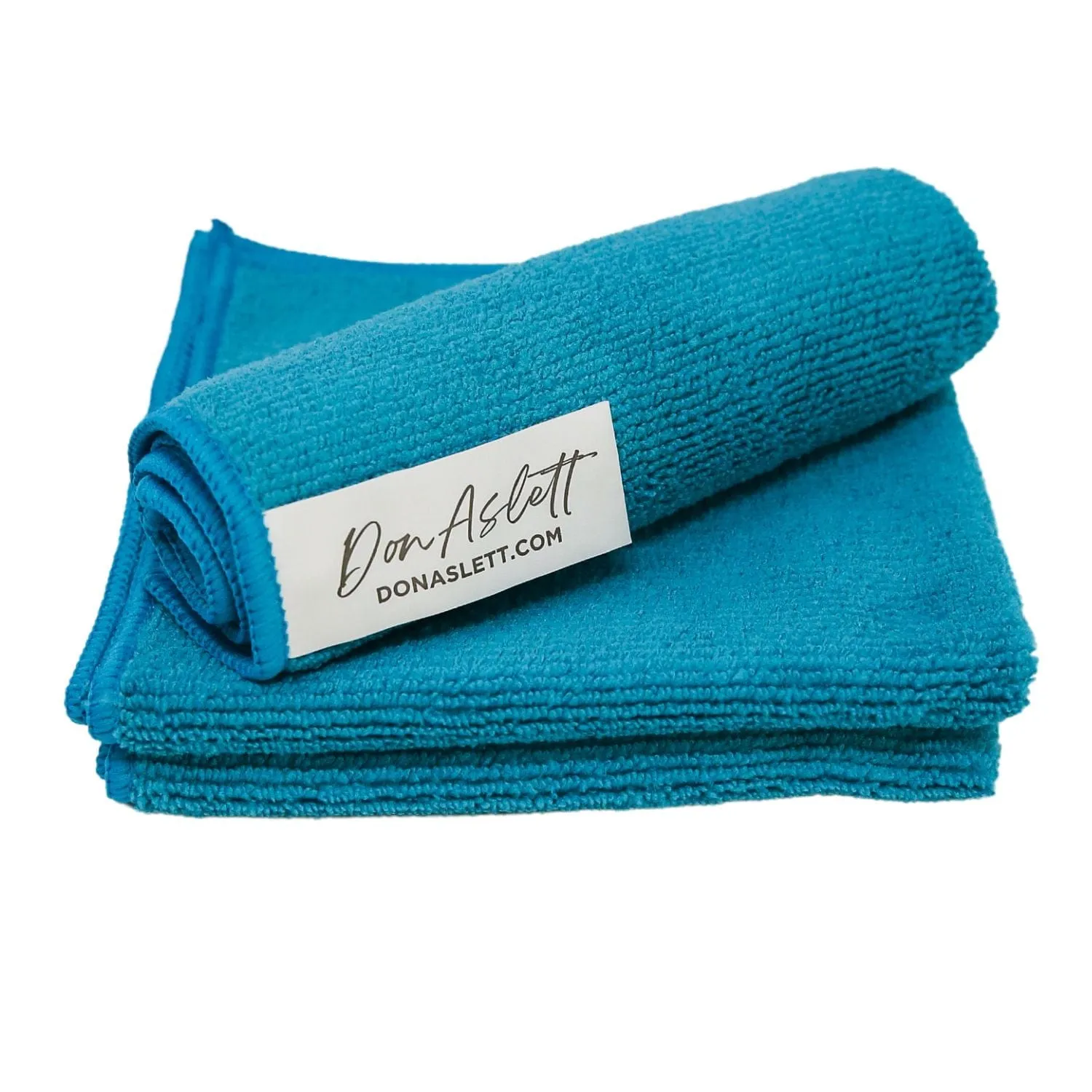 Don Aslett SuperClean Microfiber Cloths 12x12" - 3 pack