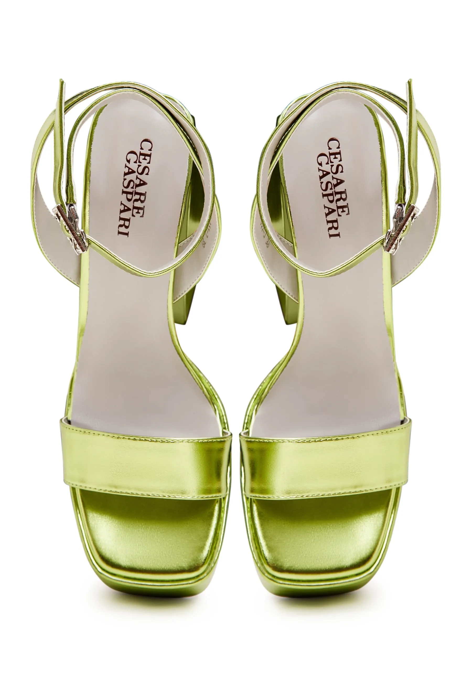 Elevated Elegance Sandals - Yellow