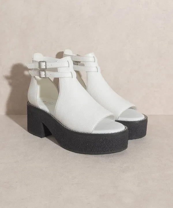 Elizabeth - Platform Strapped Sandal