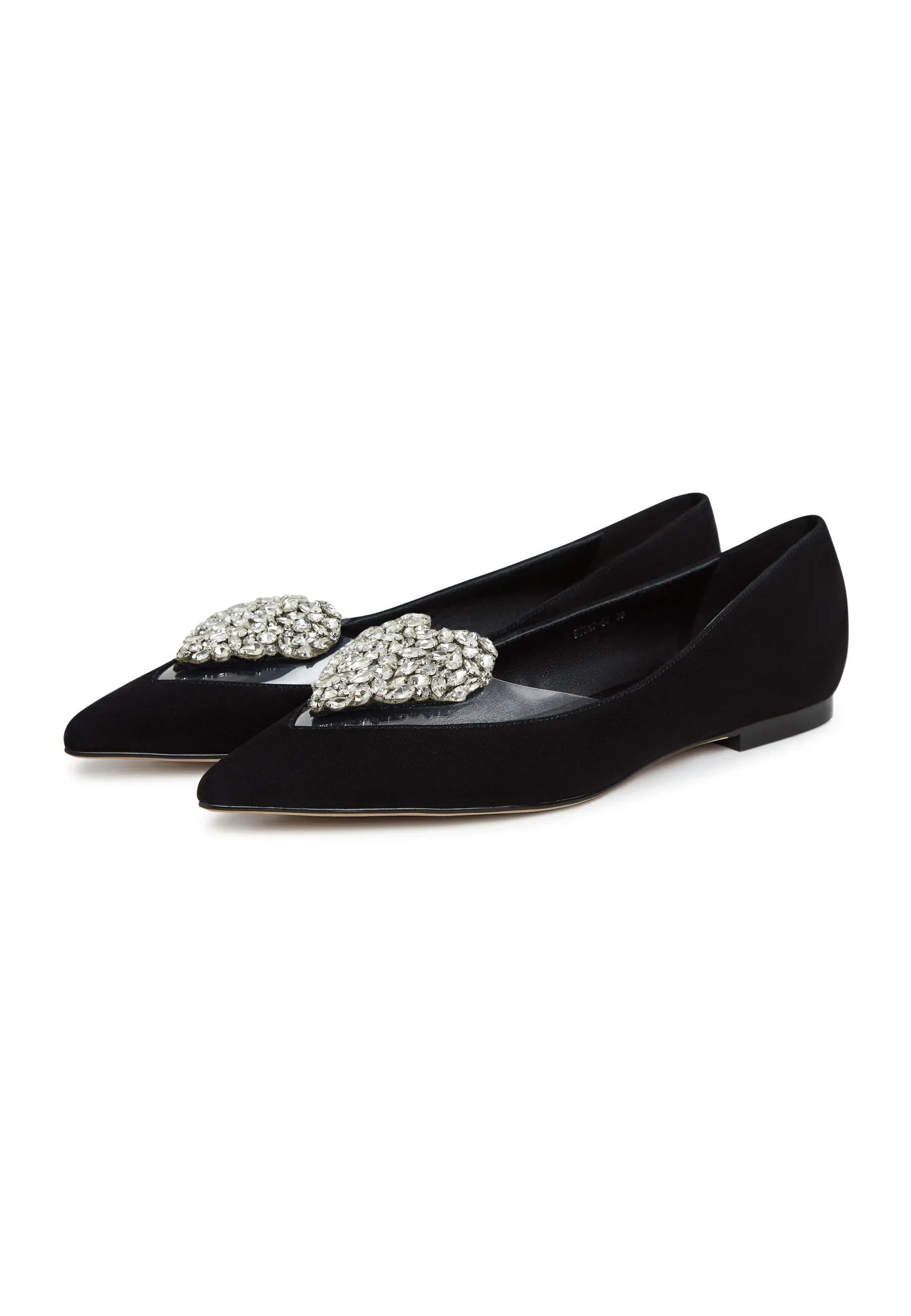 Flat Sole Ballerinas Camila - Black