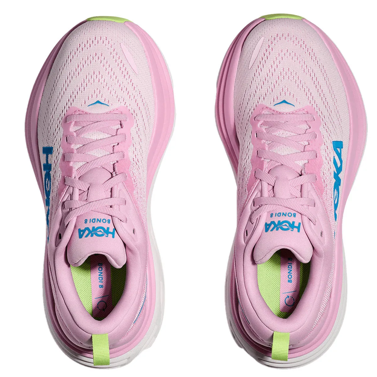 Hoka Bondi 8 Running Shoes - Womens - Pink Twilight/Waterpark