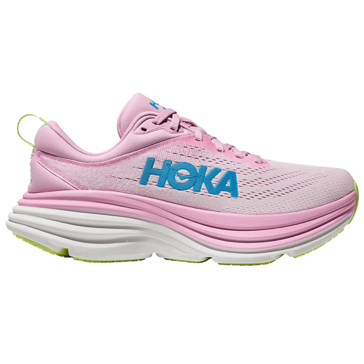 Hoka Bondi 8 Running Shoes - Womens - Pink Twilight/Waterpark