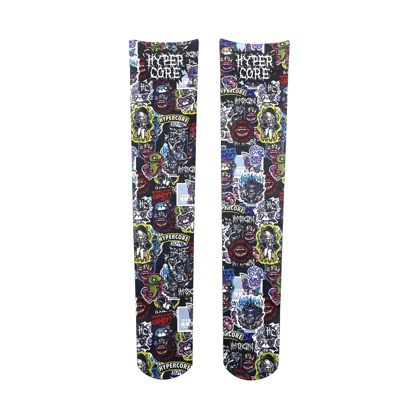 Hypercore "Stickers" knee high socks