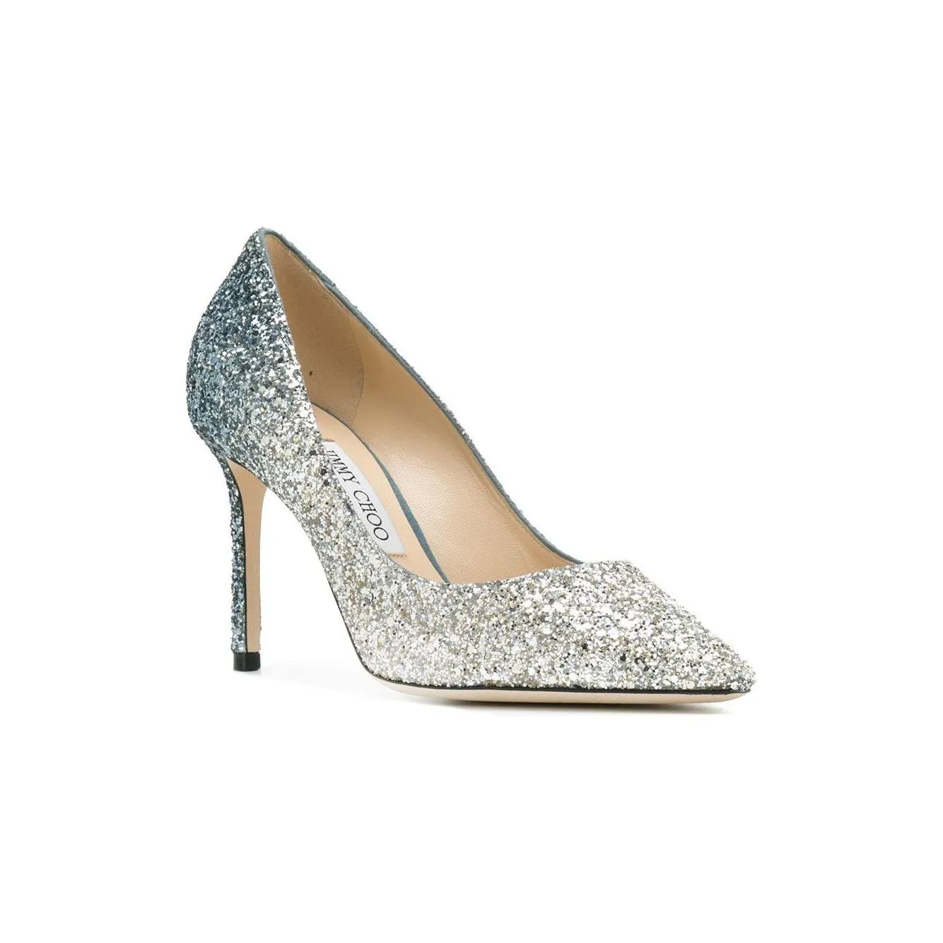 Jimmy Choo With Heel Silver