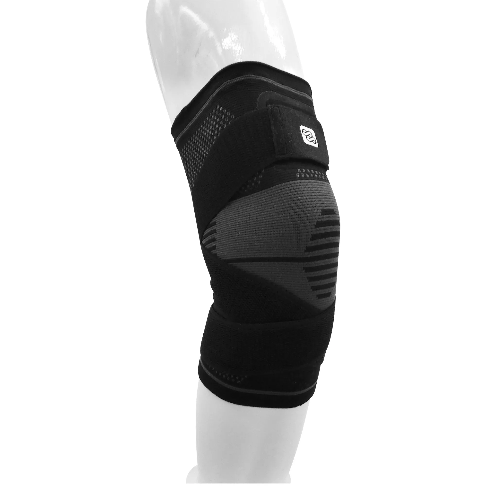 Knee Brace Sleeve with Strap Compression