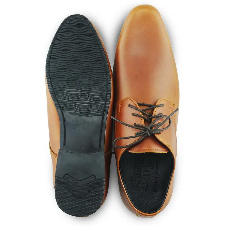 Leather Shoes Clever Classy Oil Tanned Toffee Tan