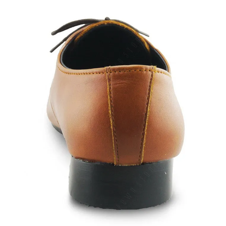 Leather Shoes Clever Classy Oil Tanned Toffee Tan