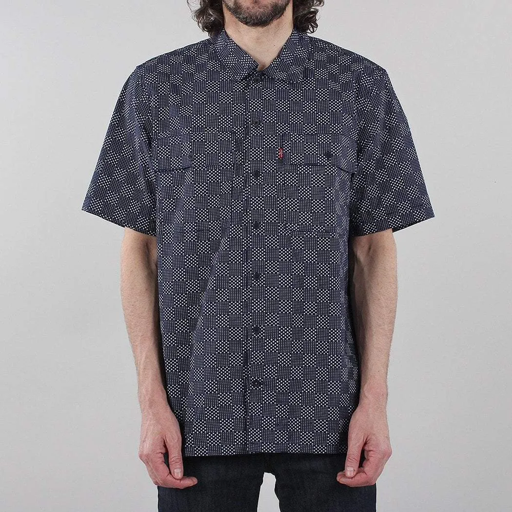 Levis Skate Button Down Short Sleeve Shirt