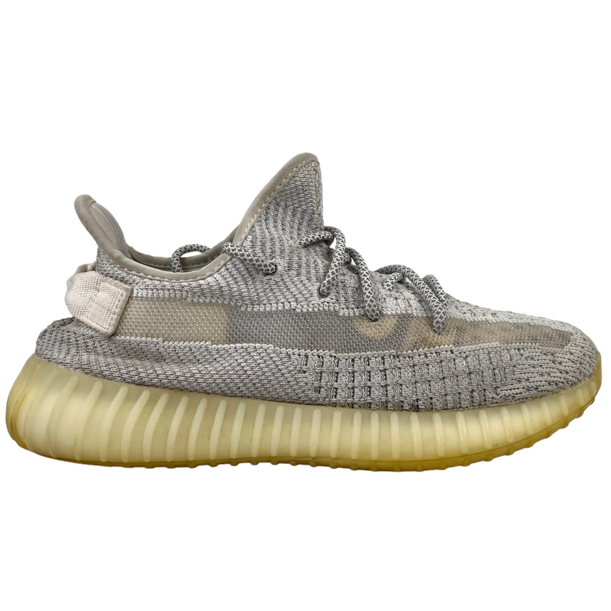 Men's Boost 350 V2 Citrin Low Trainers Grey Size EU 40.5 / UK 6.5