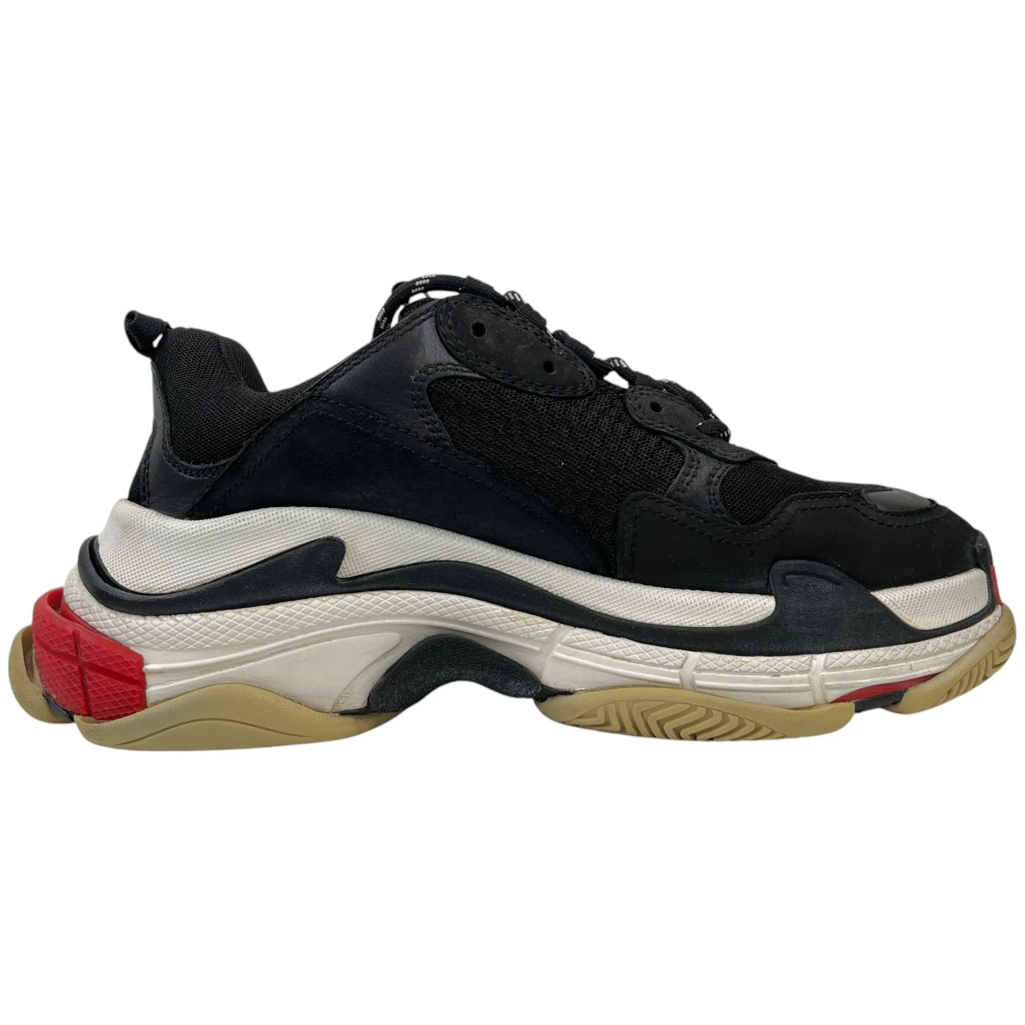 Men's Triple S Low Trainers Black Size EU 41 / UK 7