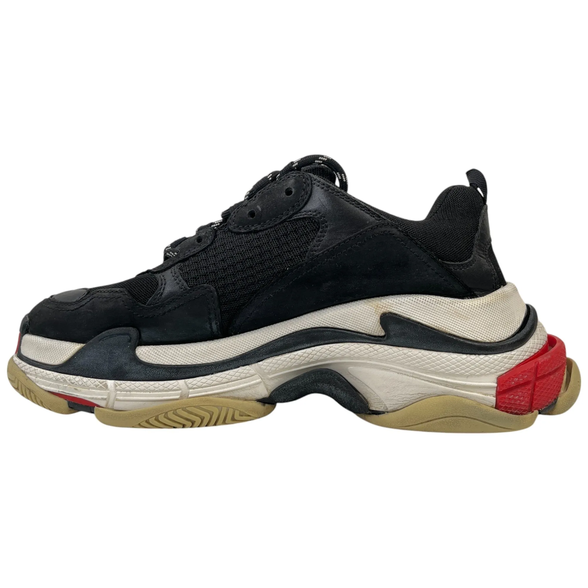 Men's Triple S Low Trainers Black Size EU 41 / UK 7