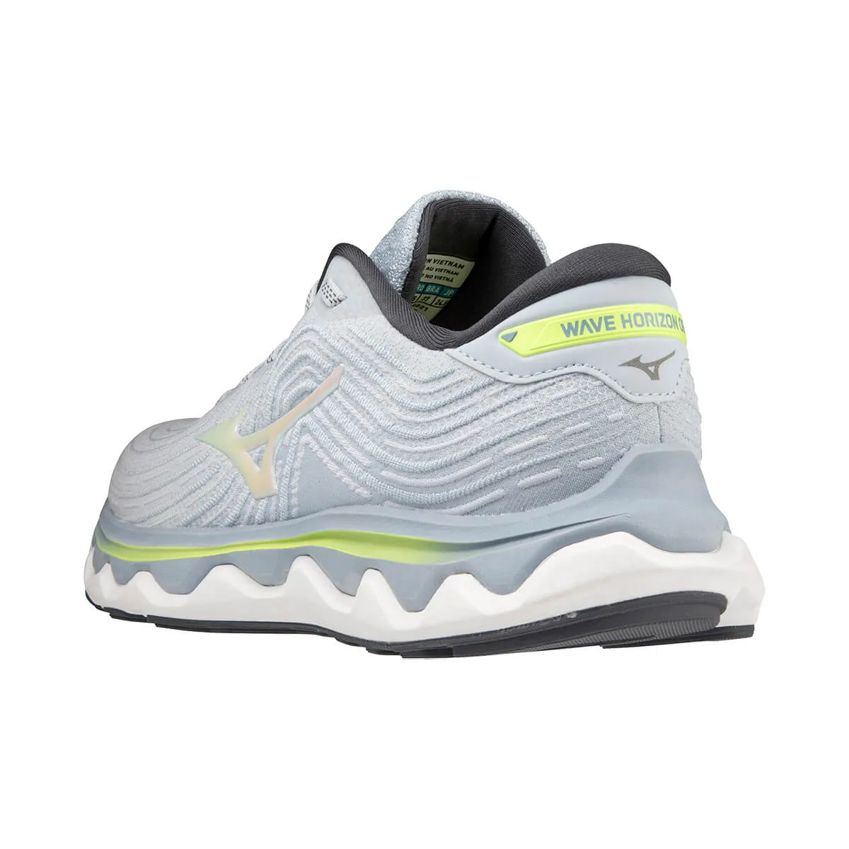 Mizuno Wave Horizon 6 Womens | Heather/wht/neolime