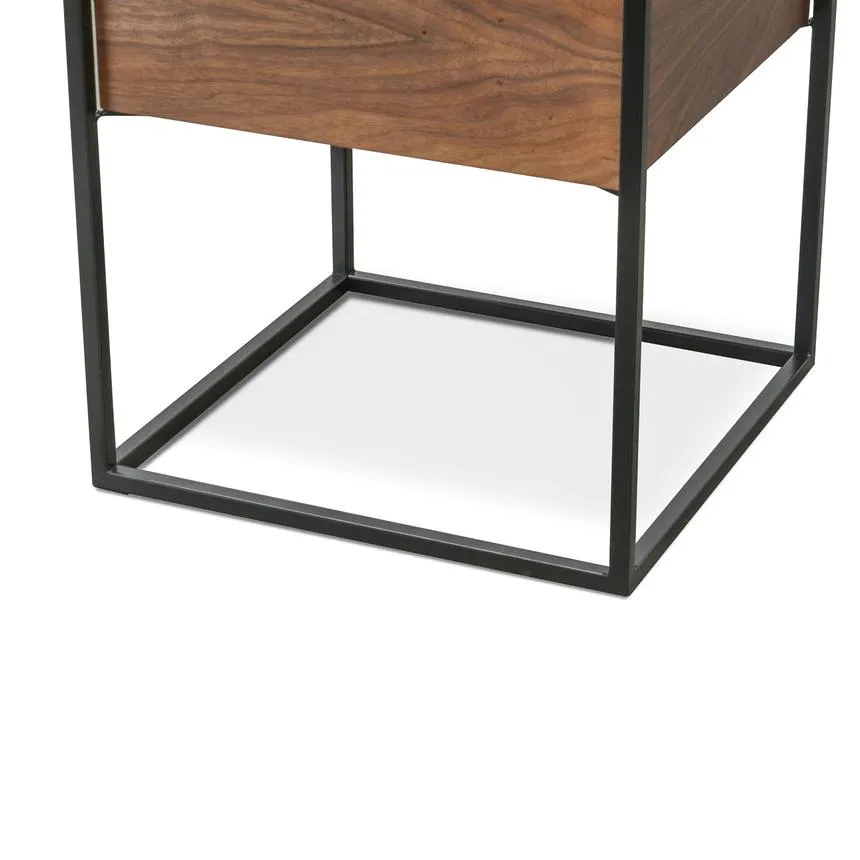 Scandinavian Side Table - Walnut