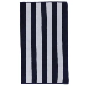 Serena Beach Towel [Blue/White]