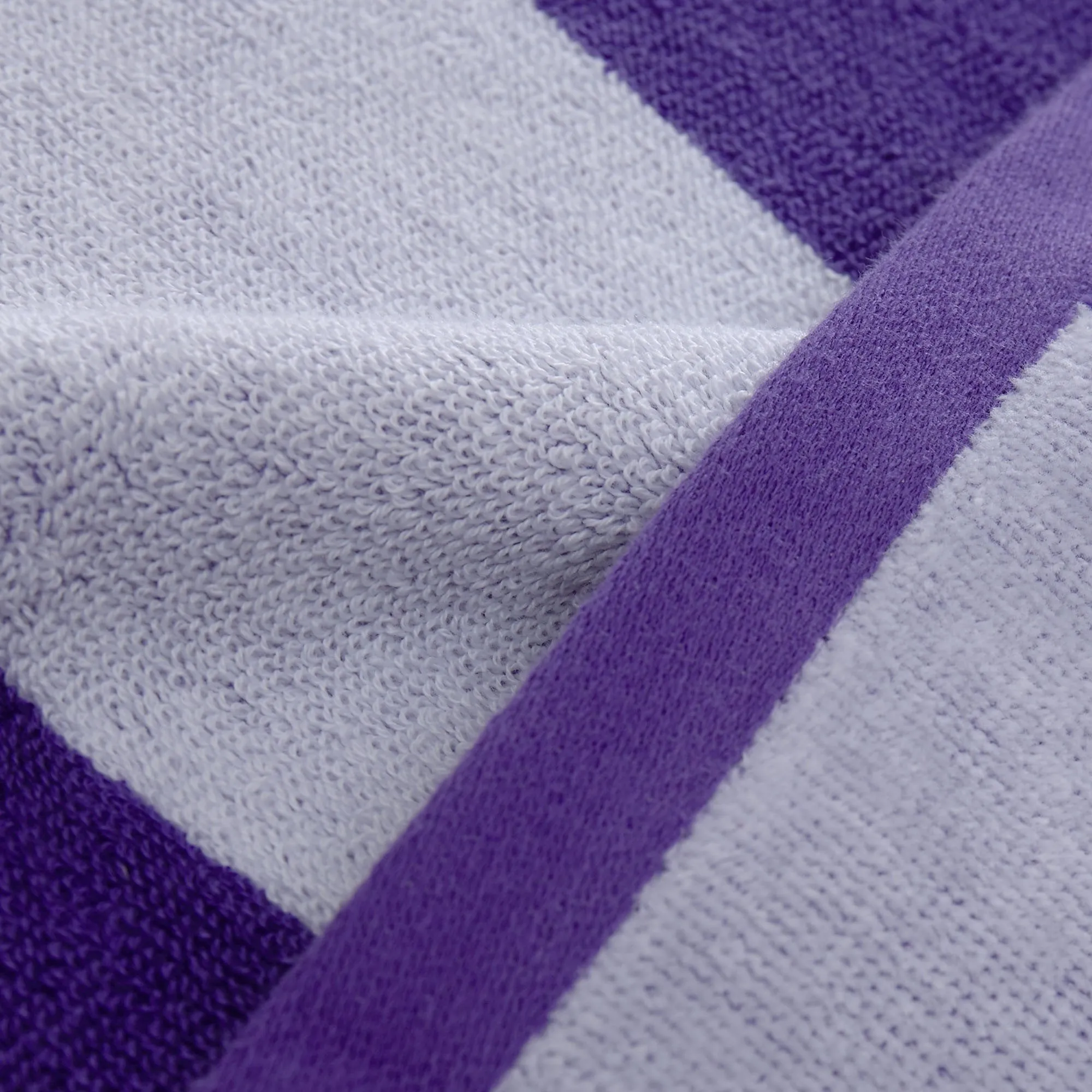 Serena Beach Towel [Purple/White]