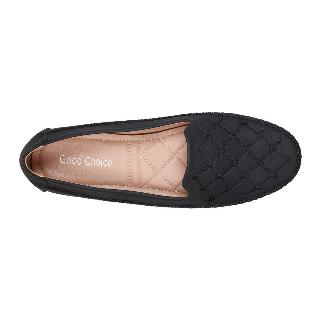 Soria Black Flat