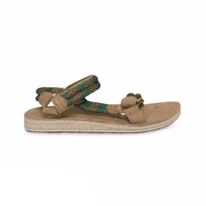 Teva Original Universal Rope Green Sandals