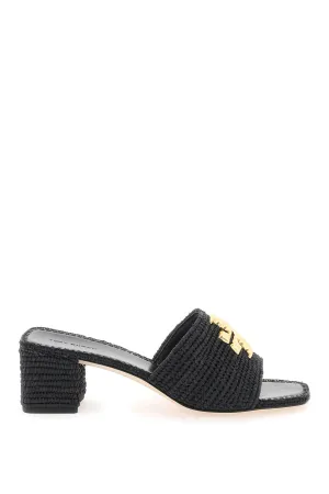 Tory burch raffia 'eleanor' mules