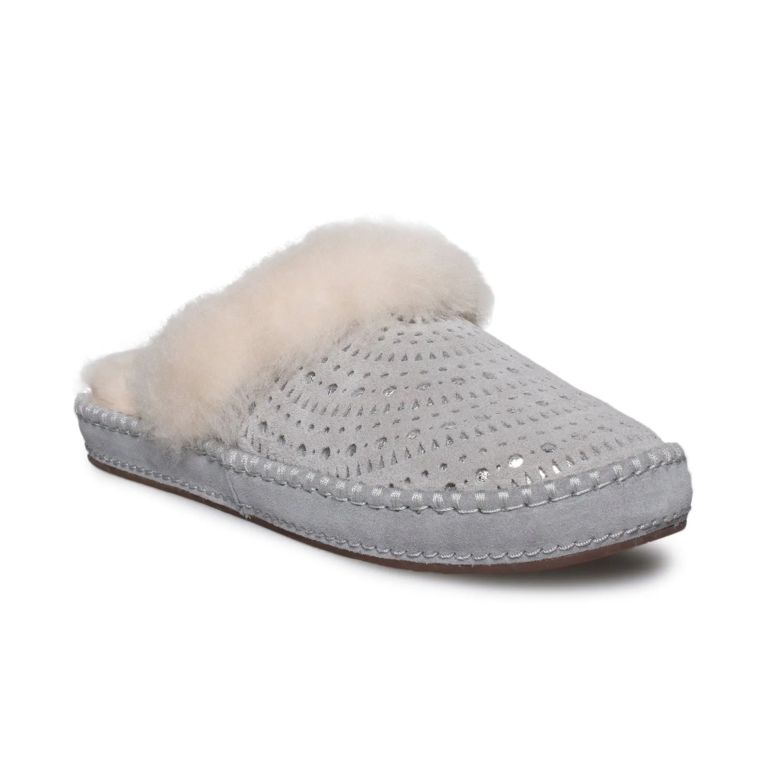 UGG Aira Sunshine Perf Seal Slippers