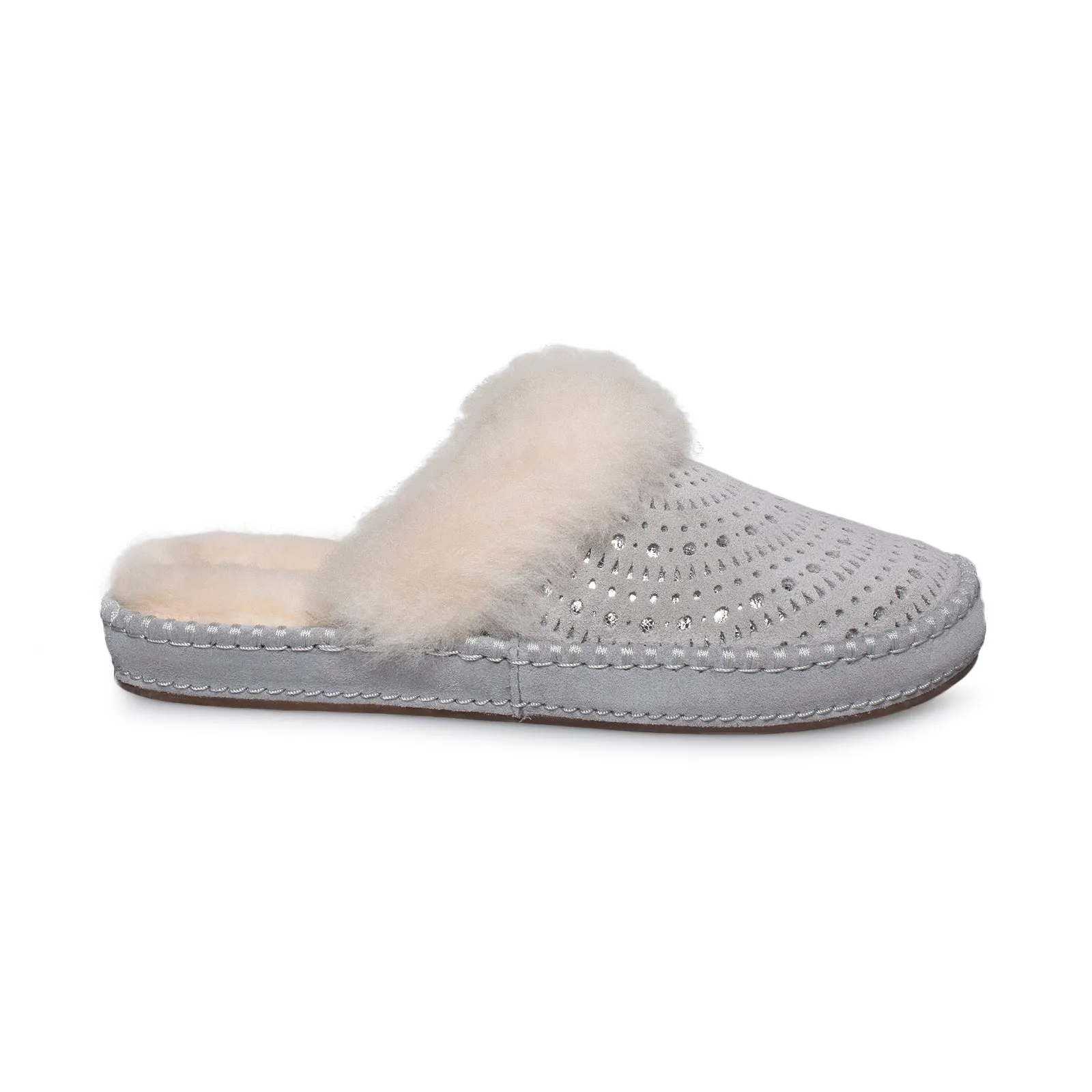 UGG Aira Sunshine Perf Seal Slippers