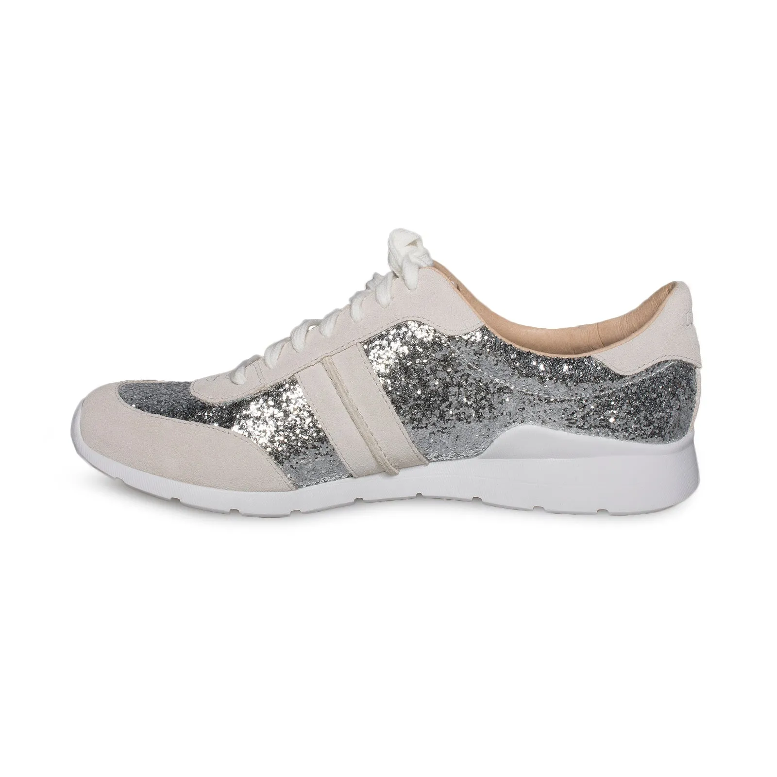 UGG Jaida Glitter Silver Sneakers - Women's