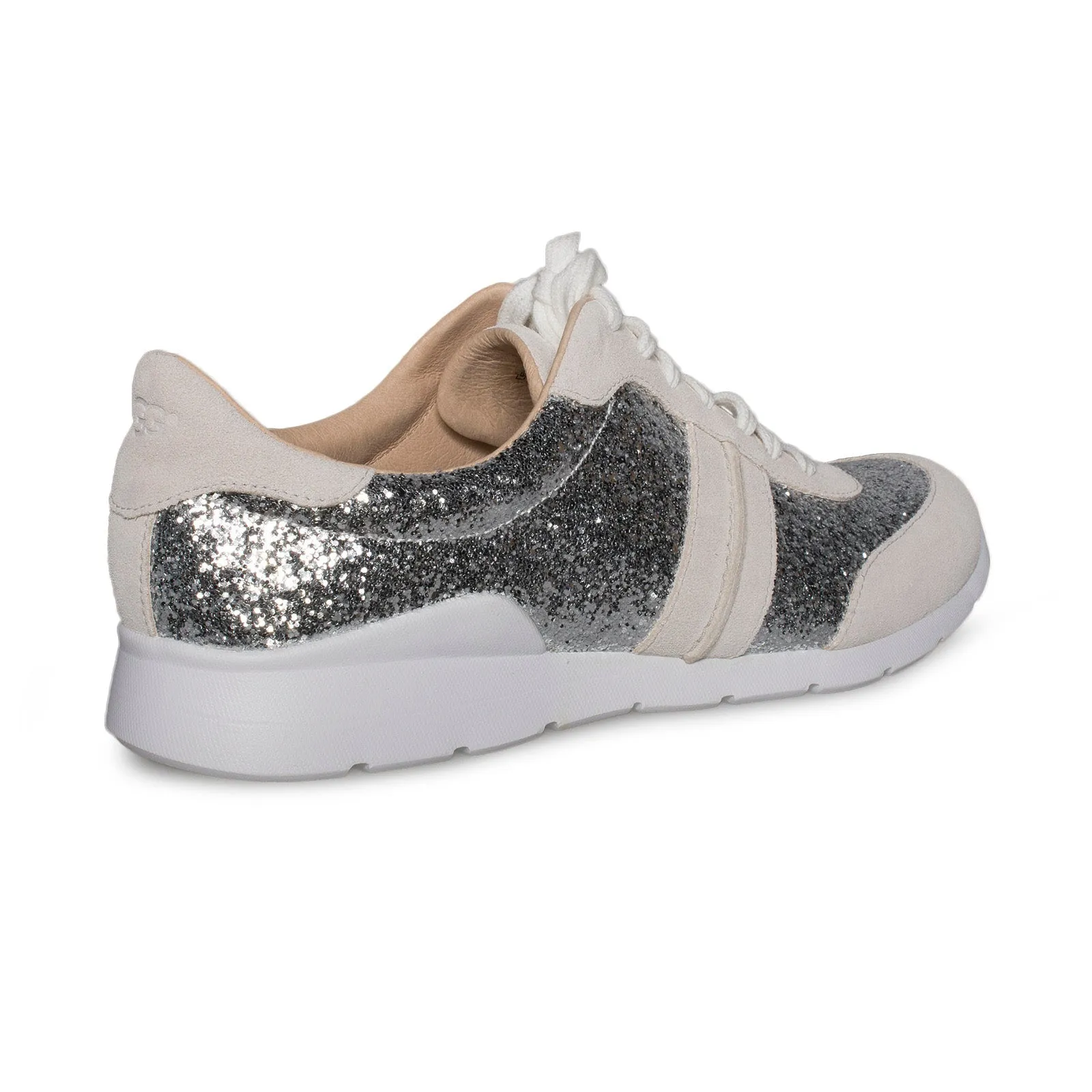 UGG Jaida Glitter Silver Sneakers - Women's