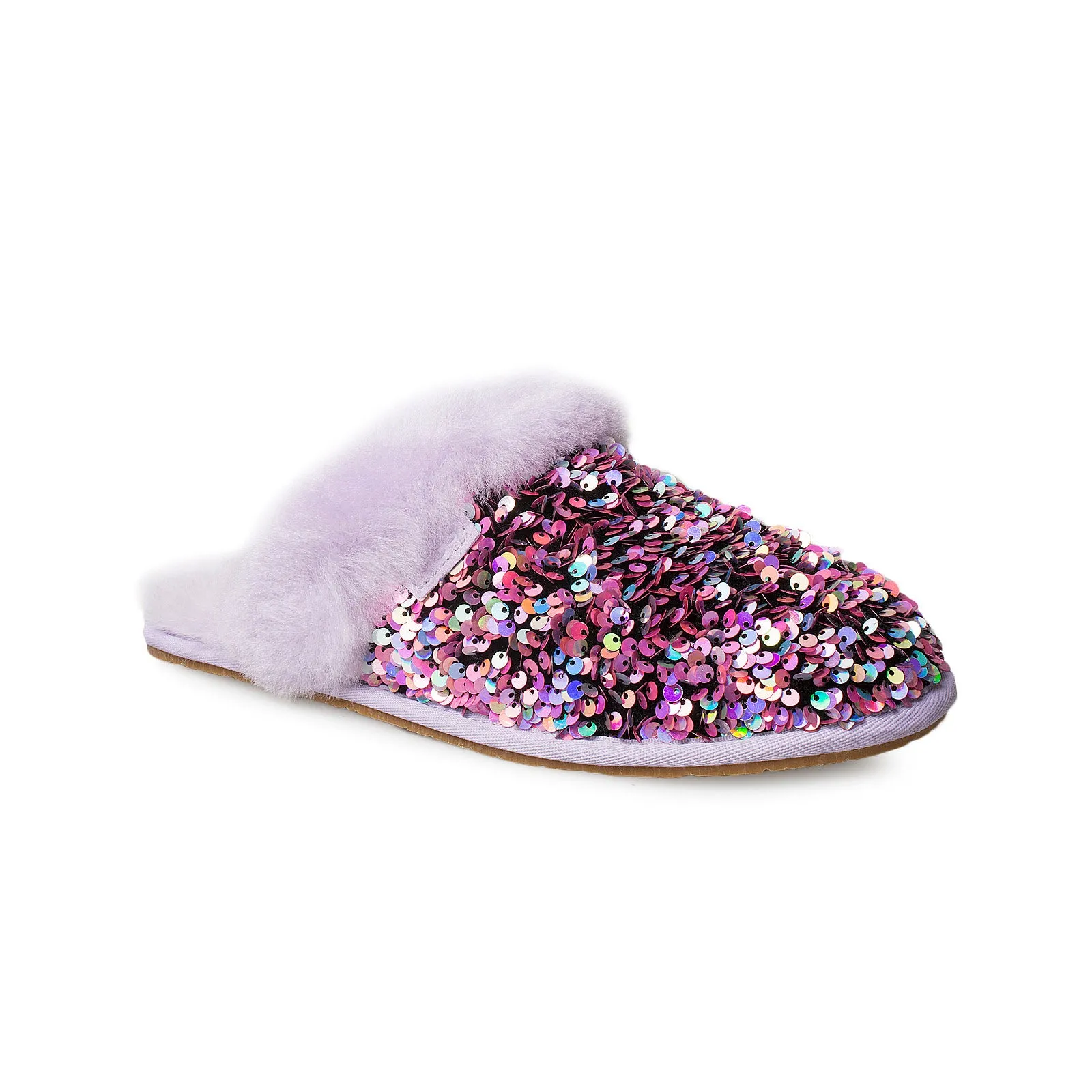 UGG Scuffette Stellar Sequin Lilac Frost Slippers - Women's