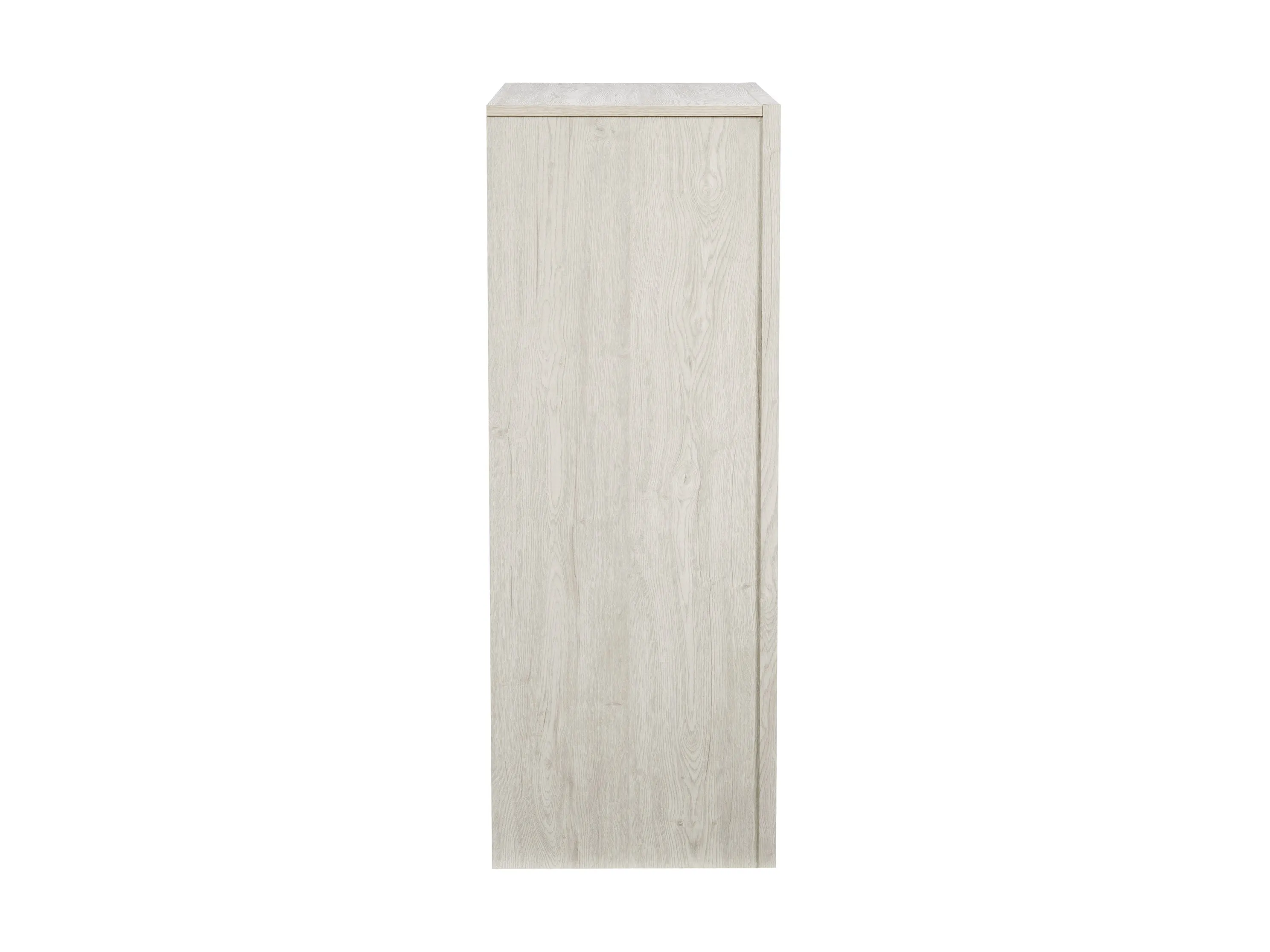 White Washed Oak Tall Bedroom Dresser